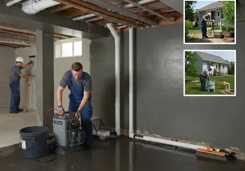 Basement Waterproofing and Flood Prevention process in Chapman, KS